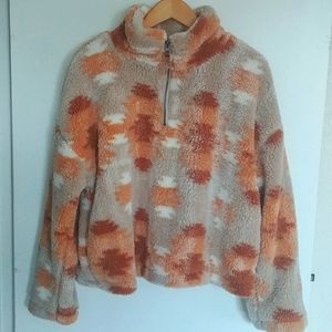 🆕Oversized Aztec Sherpa Jacket